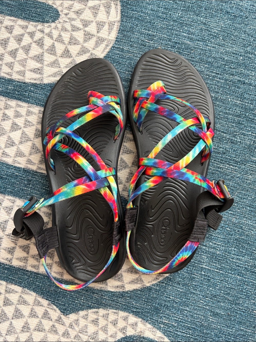 Chaco Women’s Tie Dye Rainbow